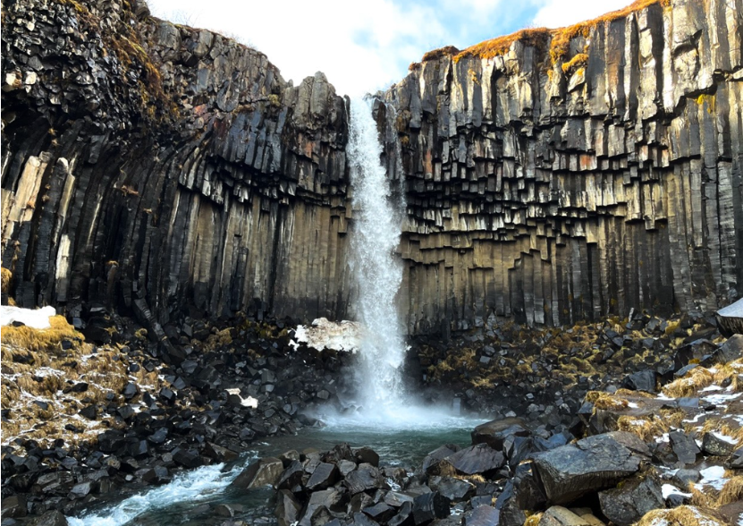 Islande : Cascade Svartifoss