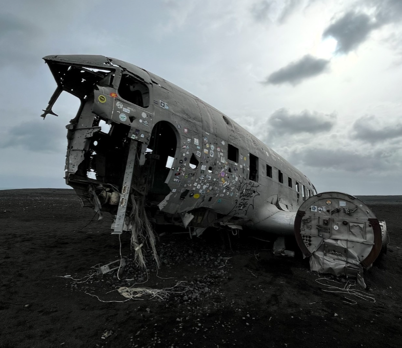 Islande : Sólheimasandur