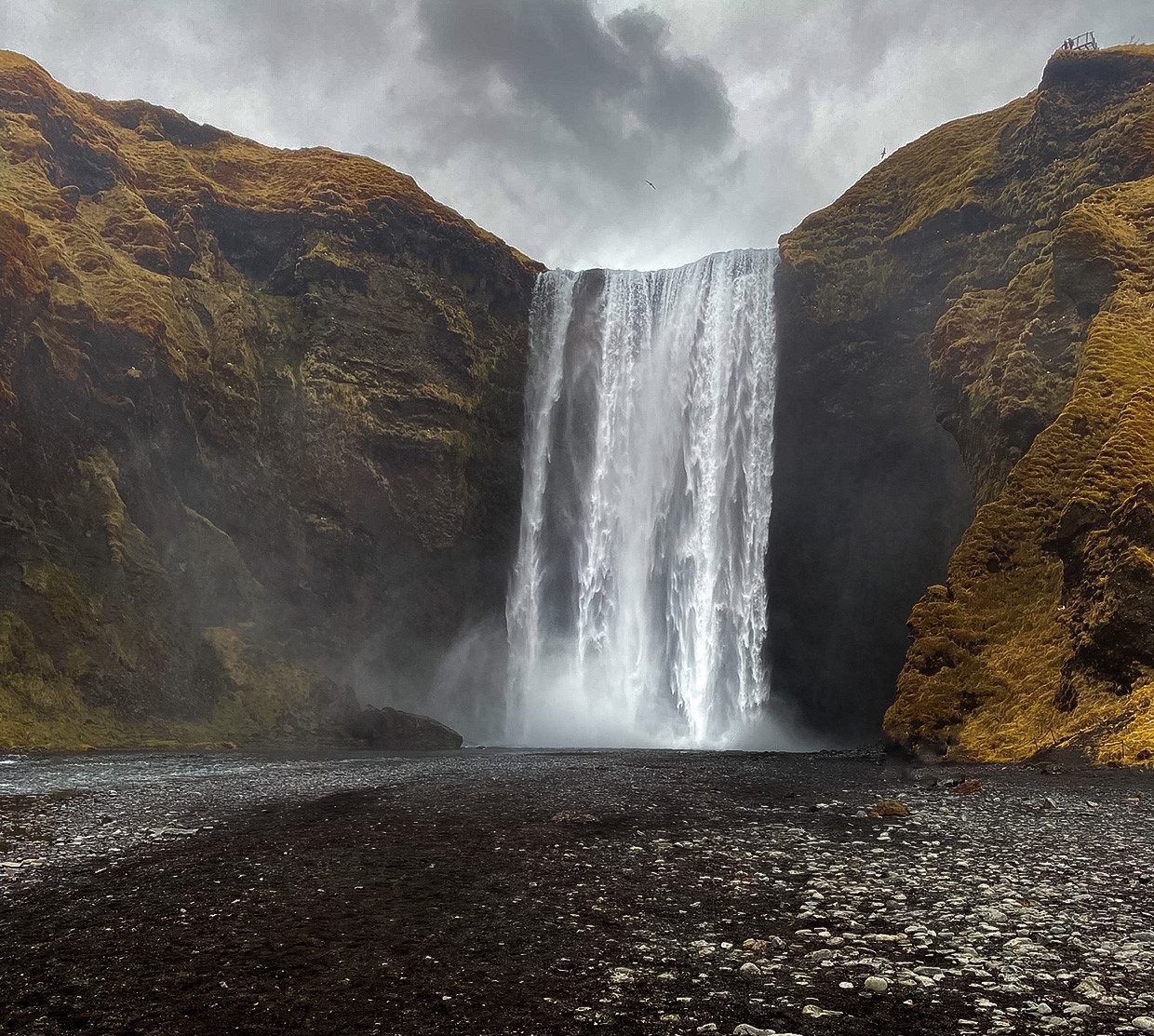 Islande : Skógafoss
