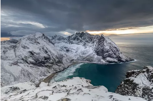 Ryten, Lofoten, Norvège
Road trip aux Lofoten hiver